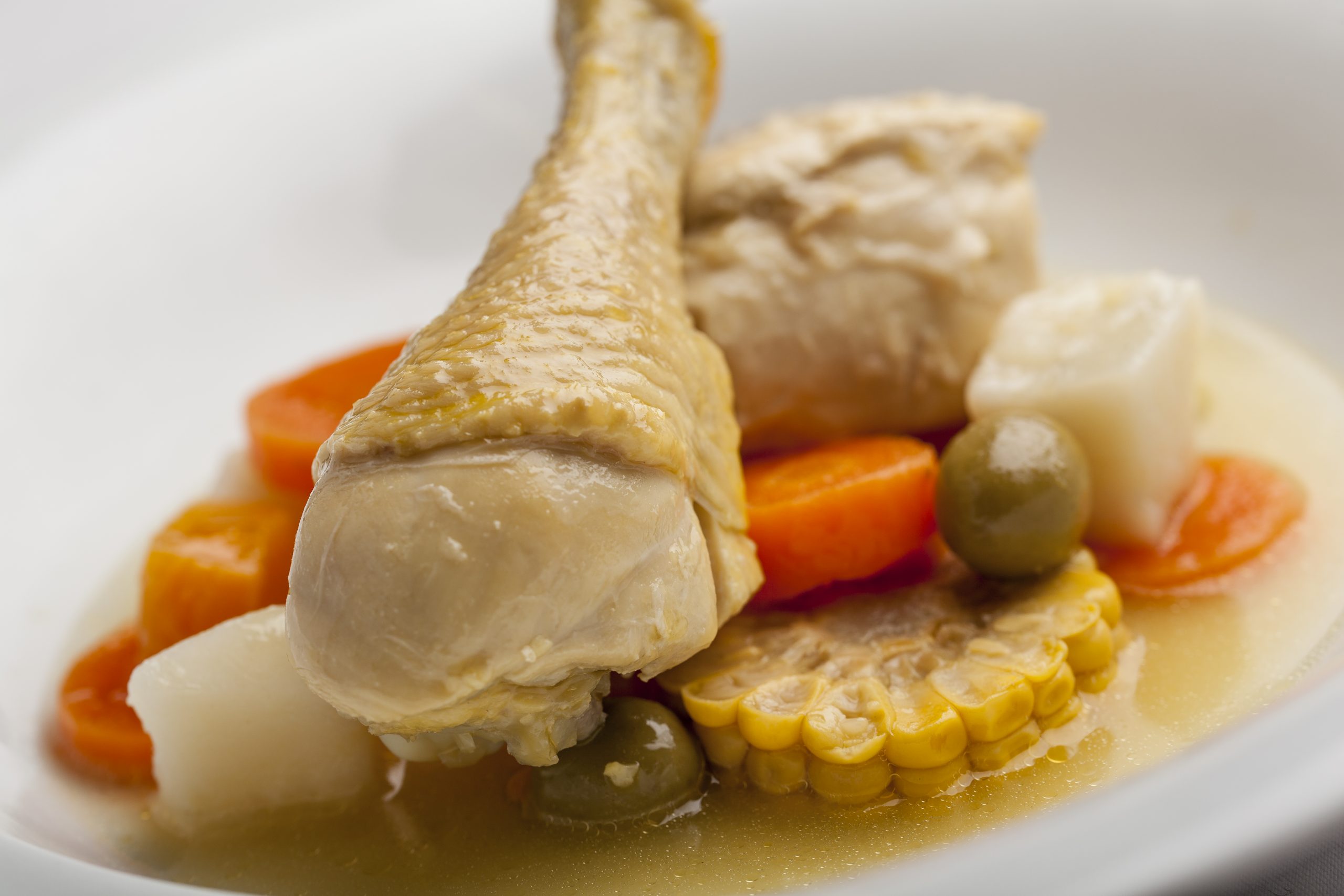 Sancocho de polo de Curral