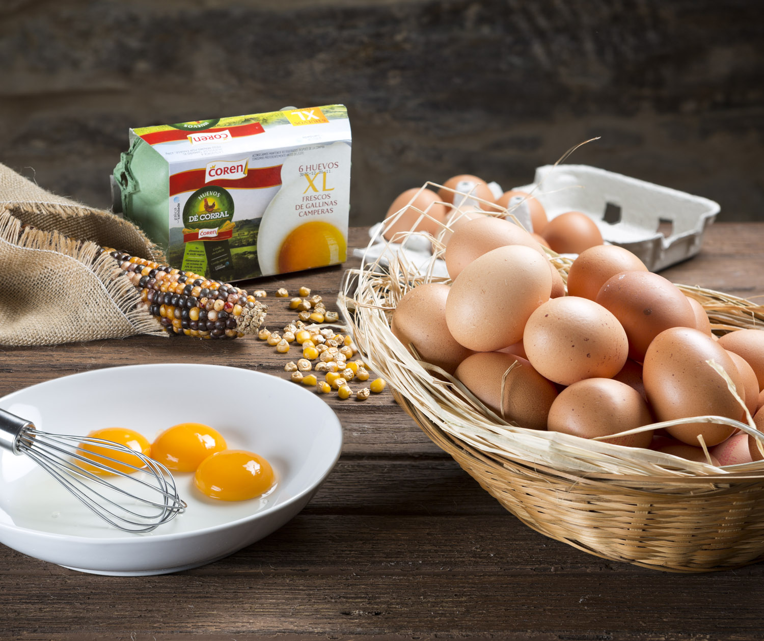 Huevos de Corral Coren - El aporte proteico para tu dieta