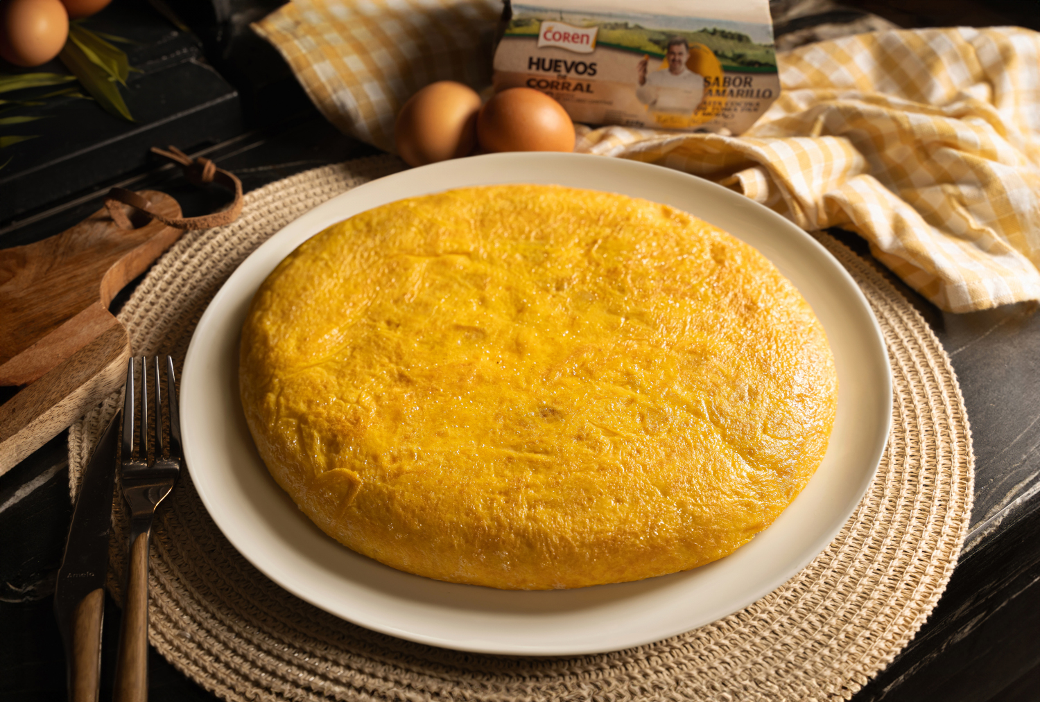 Tortilla de patatas estilo Betanzos
