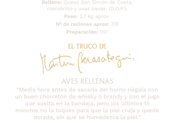 Pollo Corral relleno